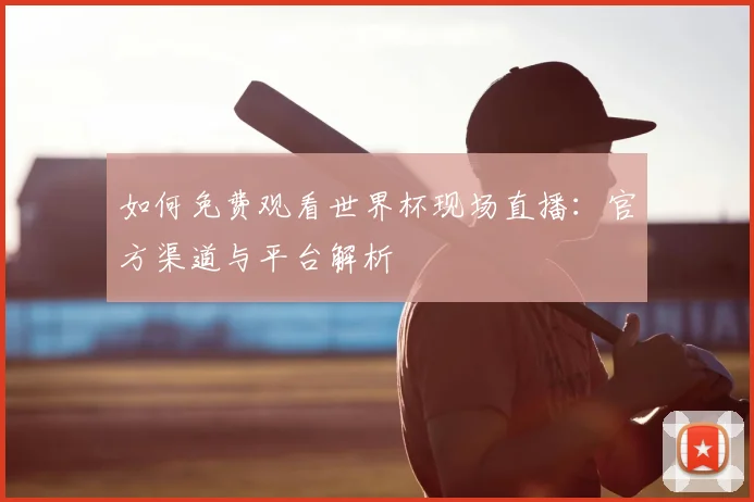 如何免费观看世界杯现场直播：官方渠道与平台解析