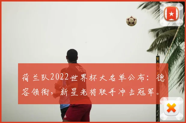 荷兰队2022世界杯大名单公布:德容领衔,新星老将联手冲击冠军。